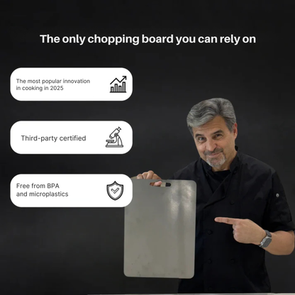 TitaniumX® - Pure Titanium Cutting Board